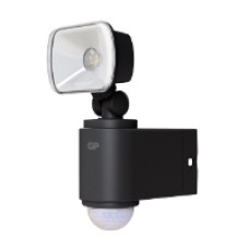 Utebelysning trådlös 1 lampa, svart