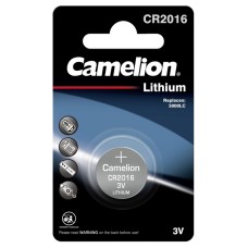 Batterier Camelion knappcell Lithium CR2016 3V 1-pack